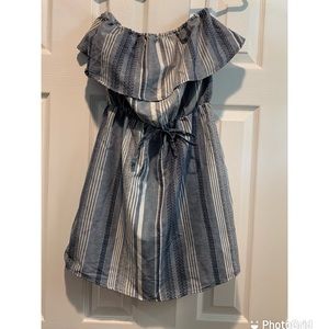 Off the shoulder mini dress